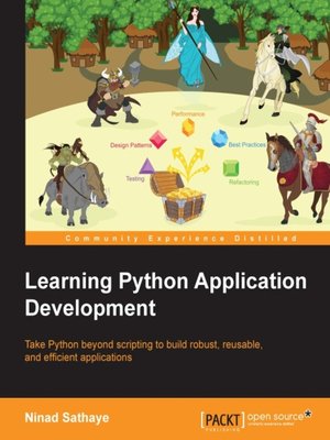 cover image of Learning Python Application Development